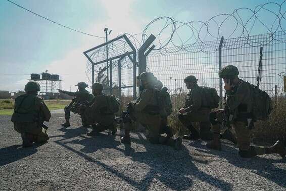 לוחמים בעת הפעילות לנטרול הזירה // צילום: דובר צה"ל